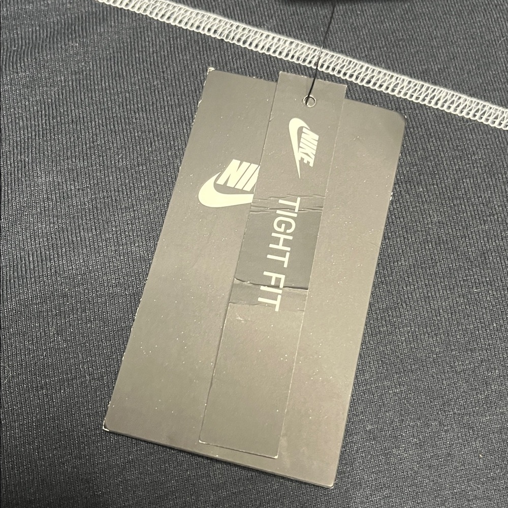 Nike Charcoal Tee with White Stripes NWT - Picture 4 of 5